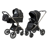 עגלת תינוק משולבת כולל אמבטיה וטיולון Legacy LX שמנת אינפנטי