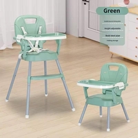 כיסא אוכל רב שלבי 3-ב-1-מבית BSMART ביסמרט-ורוד