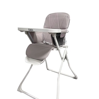 כיסא אוכל מתקפל דגם תבל SUPER BABY צבע חול