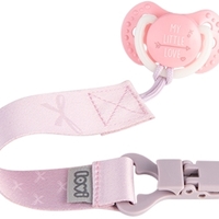 מחזיק מוצץ מהדורת Baby Shower מבית Lovi - ורוד