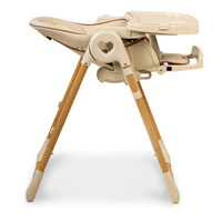 כסא אוכל לתינוק ולילד BÉBÉ דגם woody בז' עץ