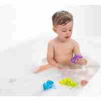 דמויות ג'ונגל לאמבטיה 8 יחידות פלייגרו PLAYGRO