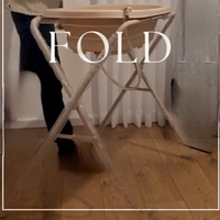 אמבטיה סיליקון מתקפלת+ מעמד מובנה Magic fold
