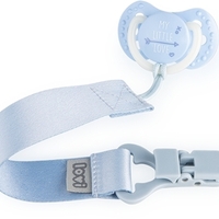 מחזיק מוצץ מהדורת Baby Shower מבית Lovi -תכלת