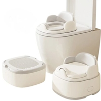 סיר גמילה 4 ב-1 צבע שמנת baby potty