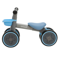 הבימבה הראשונה שלי Quatro Mini Rider - כחול עם תאורת LED בגלגלים