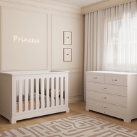 STUDIO BOUTIQUE COLLECTION חדר שינה לתינוק פרינסס – מיטה חסרה במלאי