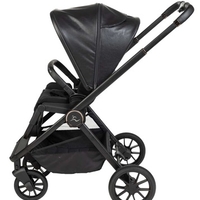 עגלת סיאלו פרו מהדורה מיוחדת Cielo Pro Leather קולקציית 2023 עור שחור