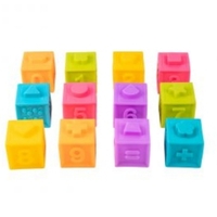 סט 12 קוביות רכות SPARK TOYS