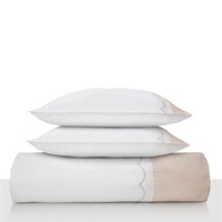 סט מצעים למיטה זוגית 100% כותנה סאטן דגם KAREN 160/200