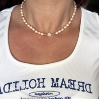 שרשרת Peach pearl