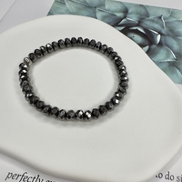 צמיד - Hematite black
