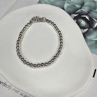 צמיד - Silver Hematite