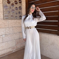 שמלה לוריס - לבן