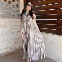 שמלה לורייה - אפרפר כסוף