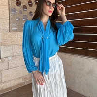 חולצה בלה - כחול עמוק