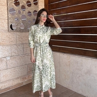 שמלה פלורידה - ירוק