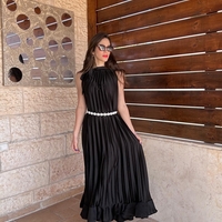 שמלה לורייה - שחור