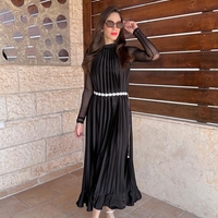 שמלה לורייה - שחור
