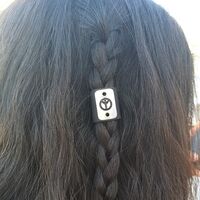 חרוז לשיער Peace