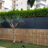 גדר אלומיניום דגם קלאסי 7