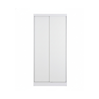 ארון הזזה 2 דלתות 100×220 דגם מיאמי Miami לבן | מבית WOODY