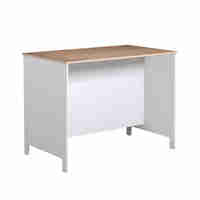 אי למטבח משולב שולחן בר דגם עדן Eden לבן משולב עץ | מבית WOODY