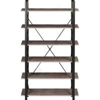 ספריית מדפים מעוצבת 90×200 דגם מאיה Maya | מבית WOODY