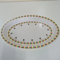 מגש אובלי מלמין 43. ס