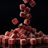 קוביות פרי בטעם רימון | 50גרם