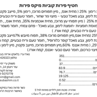 קוביות פרי - מיקס פראי