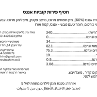 קוביות פרי בטעם אננס