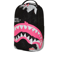 SHARK CENTRAL SORBET HAND PAINTED DLX-COTTON BACKPACK