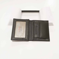 ארנק עור קטן - צבע שחור