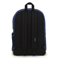 תיק גב ג'נספורט JanSport דגם Right Pack - כחול נייבי משולב עור