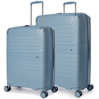 סט מזוודות קשיחות Slazenger Spirit 28″ + 24″ - תכלת