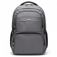 תיק גב אורטופדי Titanium אפור נוח, עמיד ומעוצב