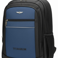 תיק גב יוקרתי טיטניום עם חיבור USB – תיק מעוצב, איכותי ונוח