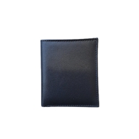 ארנק עור קלסי לגבר – צבע שחור