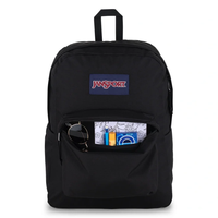 תיק גב ג'נספורט JanSport דגם SuperBreak Plus - שחור קלאסי