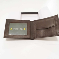 ארנק עור לגבר – צבע חום