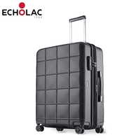 מזוודה קשיחה דגם Echolac Square Plus – גודל 28″ במבחר צבעים