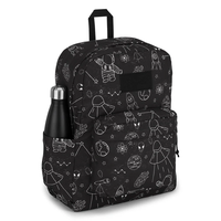 תיק גב ג'נספורט JanSport דגם SuperBreak Plus - הדפס עיר קוסמית