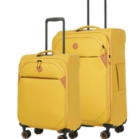 צמד מזוודות מבד חסין למים בינונית (24″) + קטנה (20″) Verage Cambridge