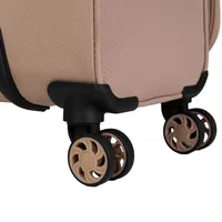 סט 3 מזוודות קלות משקל מבית מותג היוקרה Slazenger דגם C-Lite בז'