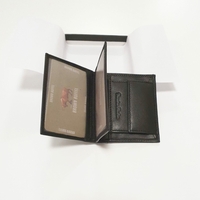 ארנק עור קטן - צבע שחור