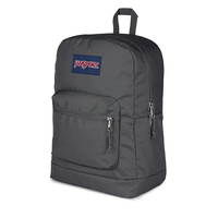 תיק גב ג'נספורט JanSport דגם Cross Town Plus - אפור