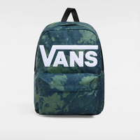 תיק גב ואנס Vans דגם Old Skool Drop V - כחול נייבי וירוק יער