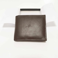 ארנק עור לגבר – צבע חום