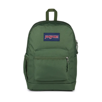 תיק גב ג'נספורט JanSport דגם Cross Town Plus - ירוק זית